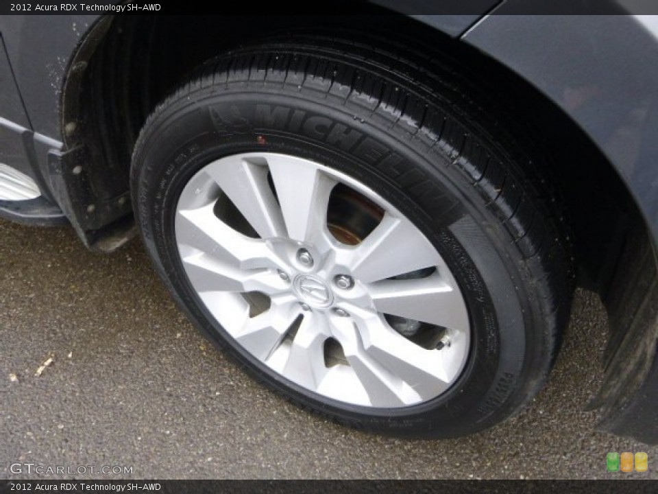 2012 Acura RDX Technology SH-AWD Wheel and Tire Photo #90761943