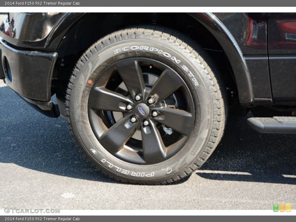 2014 Ford F150 FX2 Tremor Regular Cab Wheel and Tire Photo #90769590