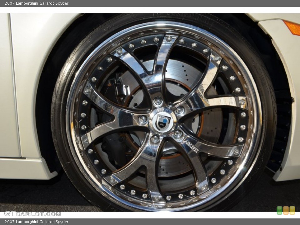 2007 Lamborghini Gallardo Custom Wheel and Tire Photo #90775623
