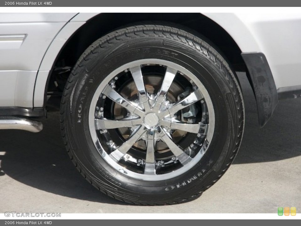 2006 Honda Pilot Custom Wheel and Tire Photo #90776595
