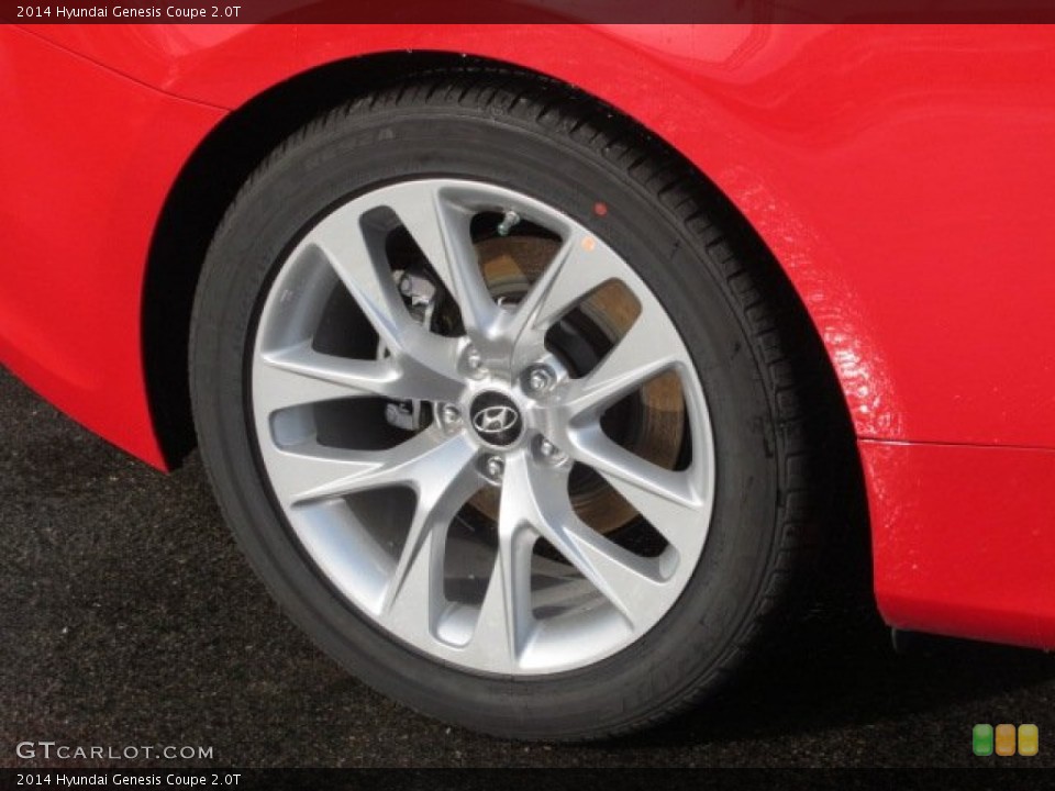2014 Hyundai Genesis Coupe 2.0T Wheel and Tire Photo #90778600