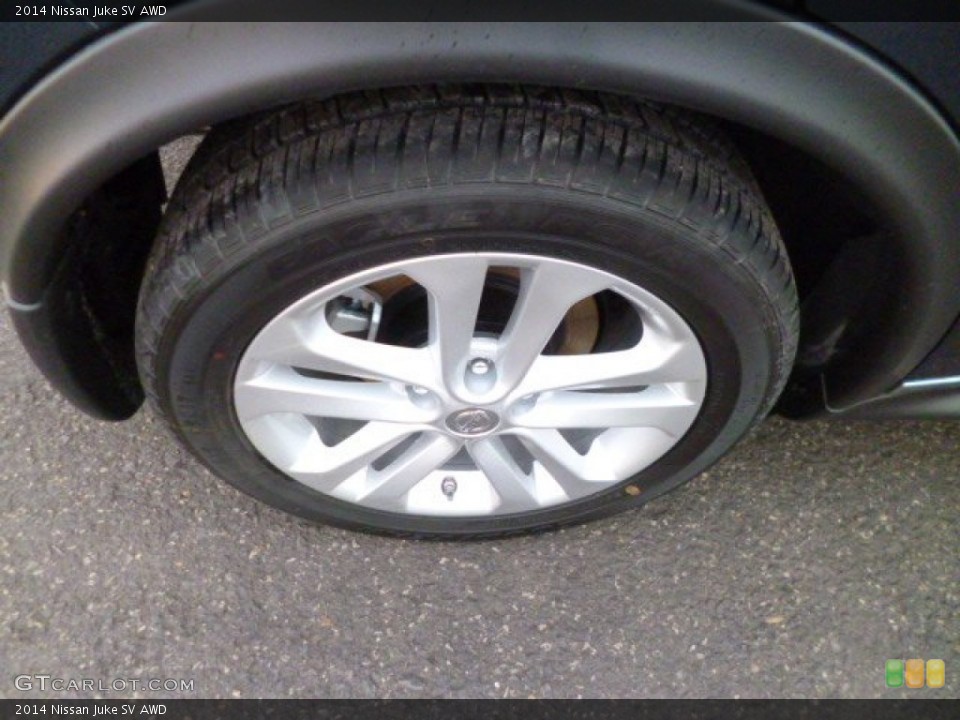 2014 Nissan Juke SV AWD Wheel and Tire Photo #90784668