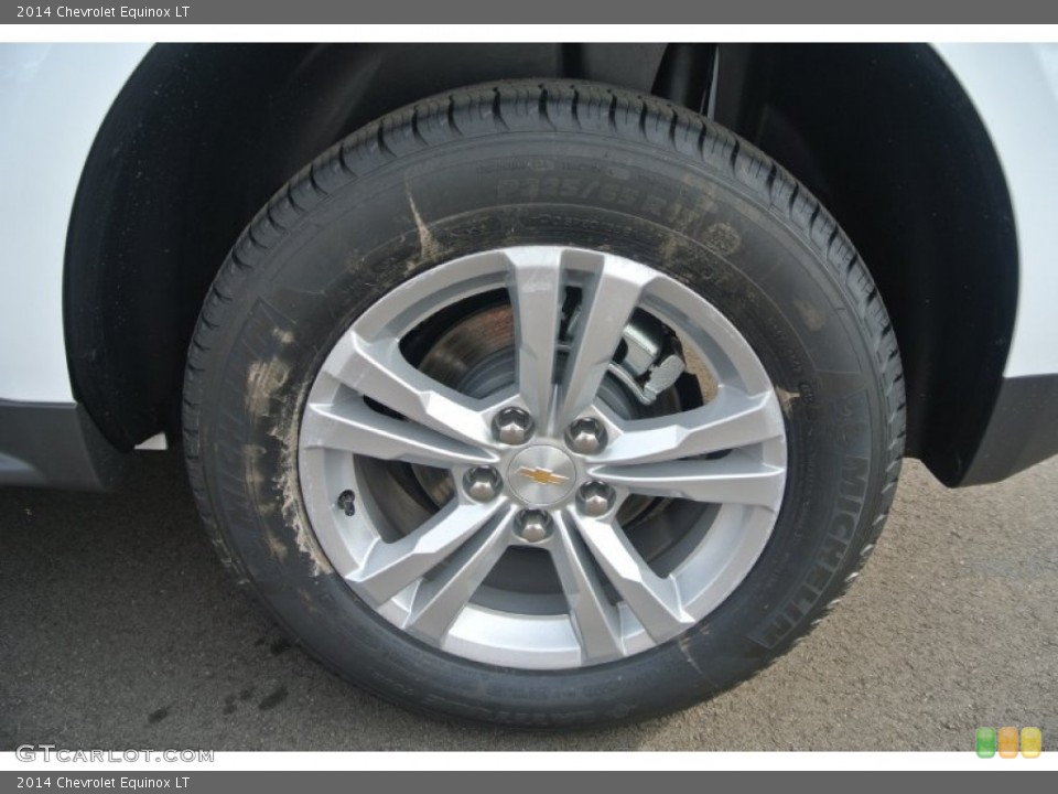 2014 Chevrolet Equinox LT Wheel and Tire Photo #90788412