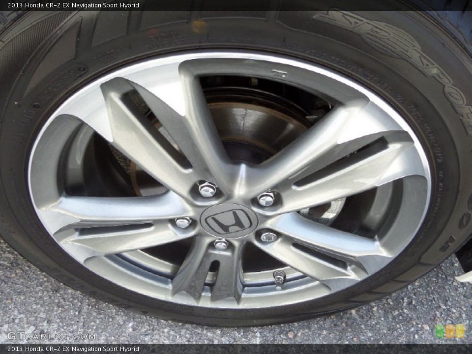 2013 Honda CR-Z EX Navigation Sport Hybrid Wheel and Tire Photo #90788811