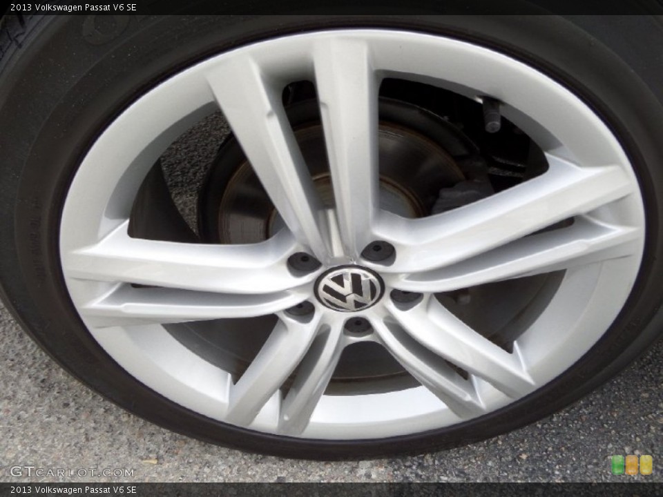 2013 Volkswagen Passat V6 SE Wheel and Tire Photo #90795546