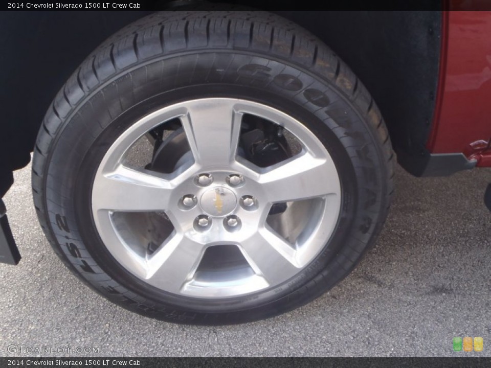 2014 Chevrolet Silverado 1500 LT Crew Cab Wheel and Tire Photo #90796062