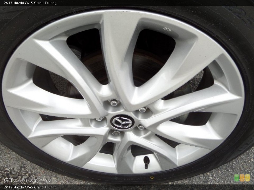 2013 Mazda CX-5 Grand Touring Wheel and Tire Photo #90796884