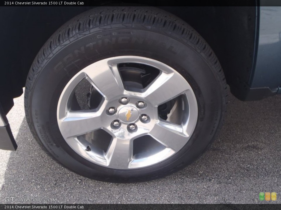 2014 Chevrolet Silverado 1500 LT Double Cab Wheel and Tire Photo #90797637