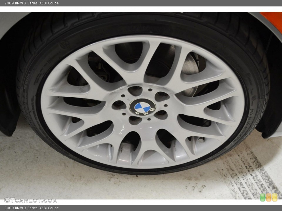 2009 BMW 3 Series 328i Coupe Wheel and Tire Photo #90799140