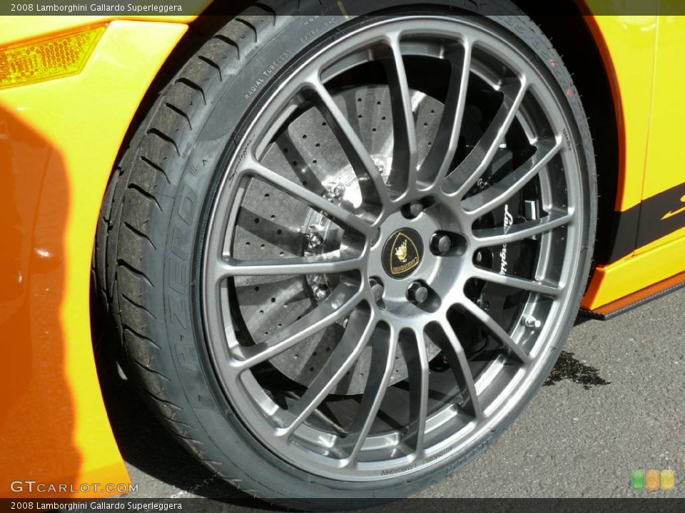 2008 Lamborghini Gallardo Superleggera Wheel and Tire Photo #907999
