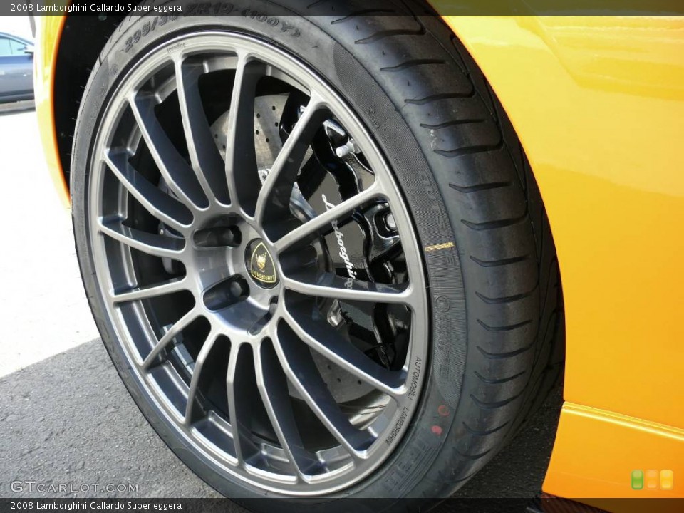 2008 Lamborghini Gallardo Superleggera Wheel and Tire Photo #908009