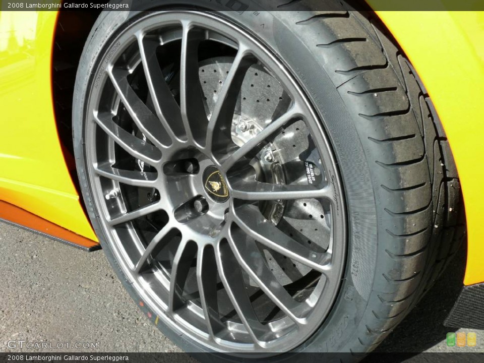 2008 Lamborghini Gallardo Superleggera Wheel and Tire Photo #908014