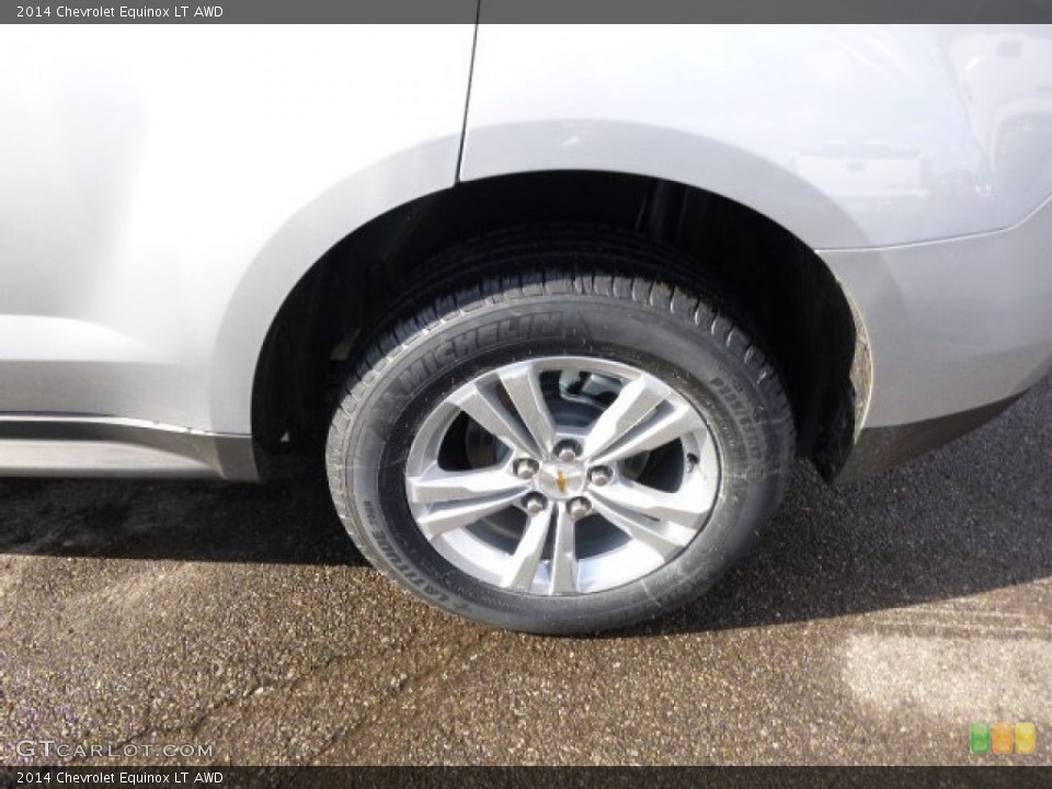 2014 Chevrolet Equinox LT AWD Wheel and Tire Photo #90801753