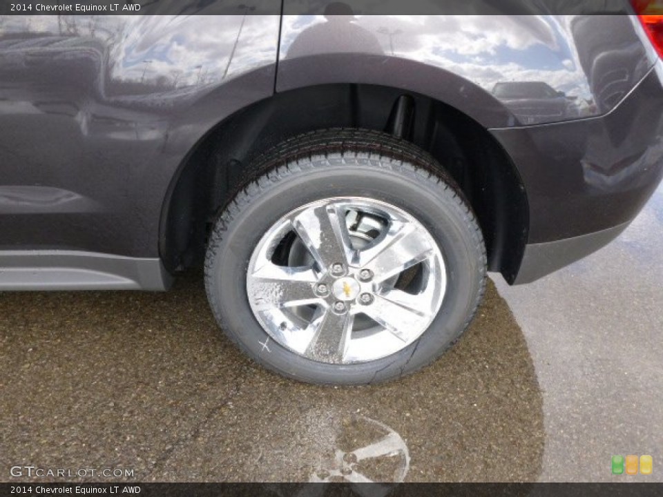 2014 Chevrolet Equinox LT AWD Wheel and Tire Photo #90807261