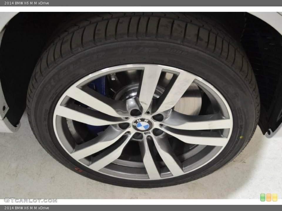 2014 BMW X6 M M xDrive Wheel and Tire Photo #90807816