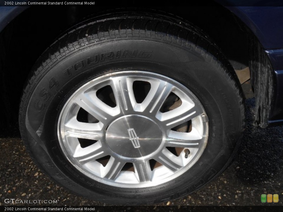 2002 Lincoln Continental  Wheel and Tire Photo #90808533