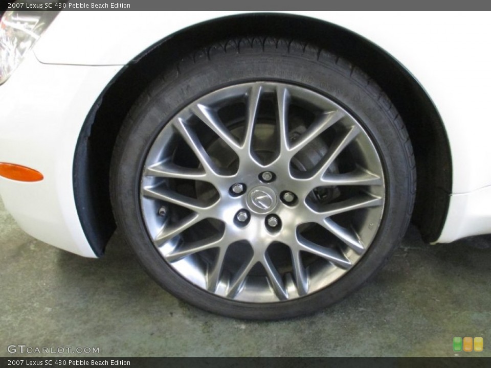 2007 Lexus SC 430 Pebble Beach Edition Wheel and Tire Photo #90809221