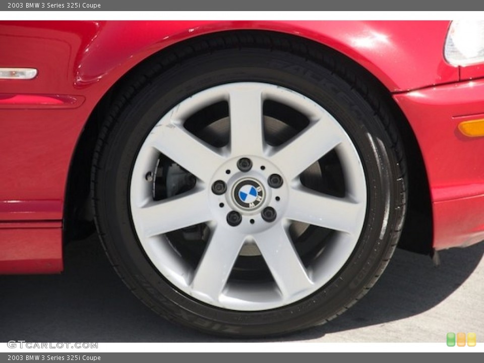 2003 BMW 3 Series 325i Coupe Wheel and Tire Photo #90810490