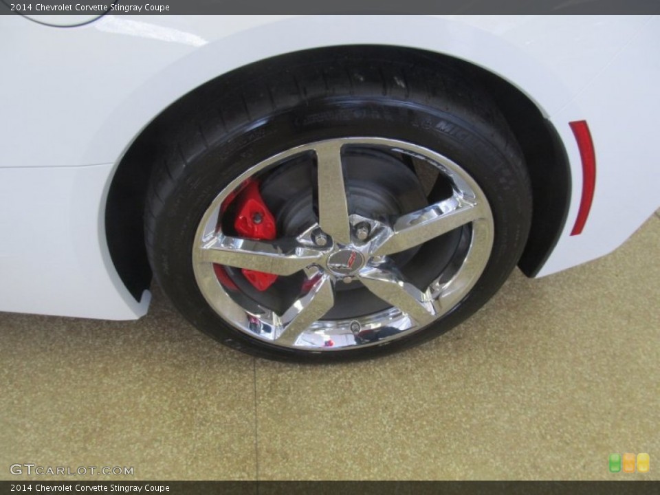 2014 Chevrolet Corvette Stingray Coupe Wheel and Tire Photo #90811287