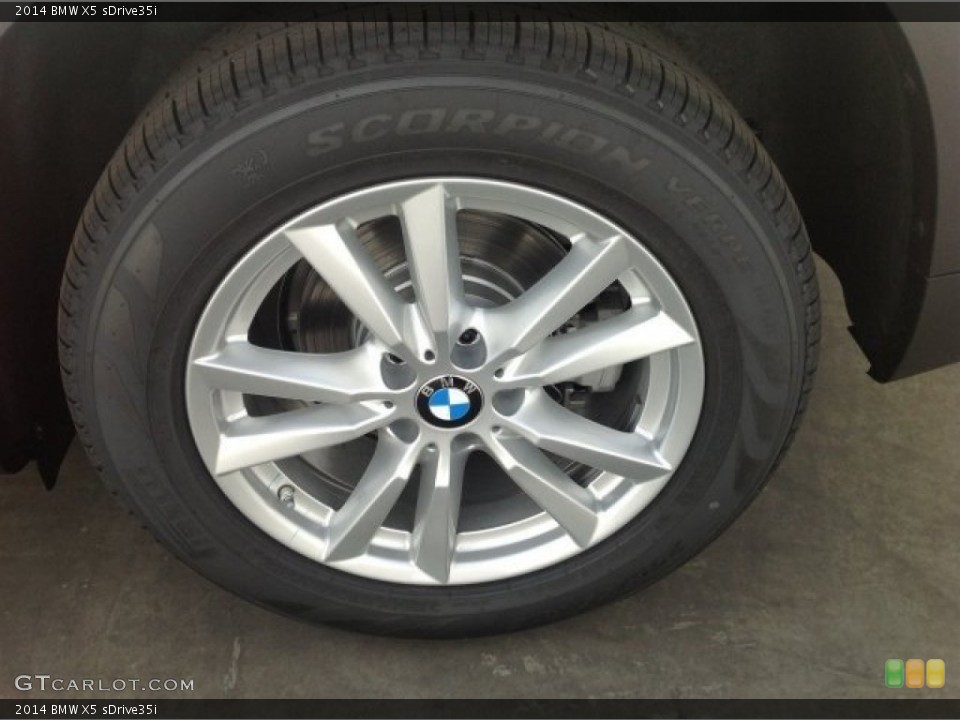 2014 BMW X5 sDrive35i Wheel and Tire Photo #90812871
