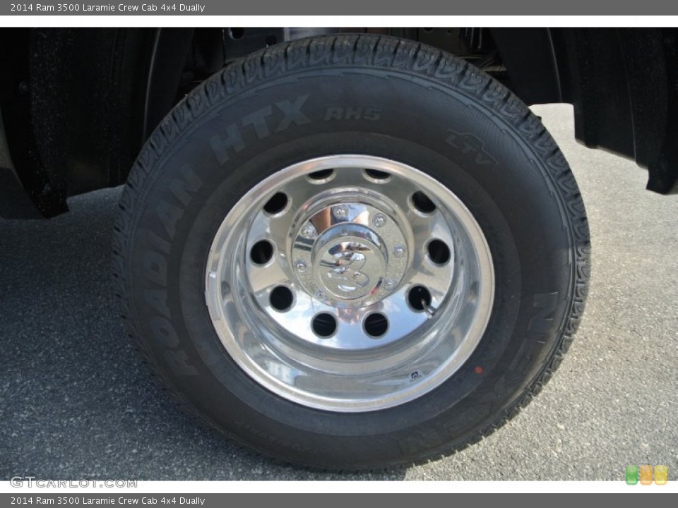 2014 Ram 3500 Laramie Crew Cab 4x4 Dually Wheel and Tire Photo #90816582