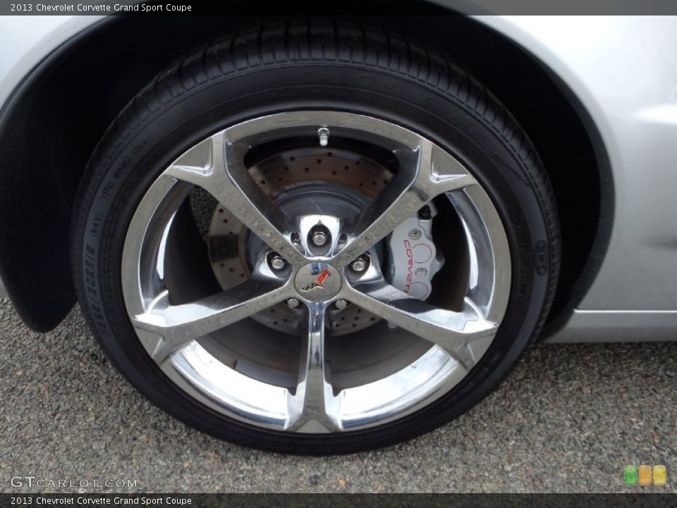 2013 Chevrolet Corvette Grand Sport Coupe Wheel and Tire Photo #90828928