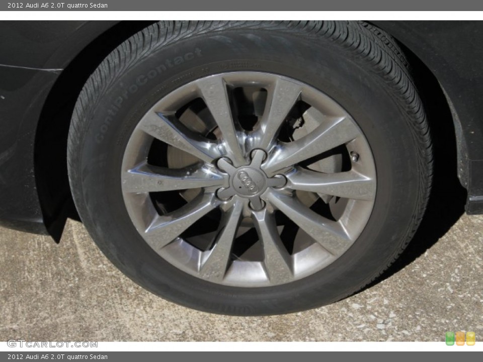 2012 Audi A6 2.0T quattro Sedan Wheel and Tire Photo #90832879