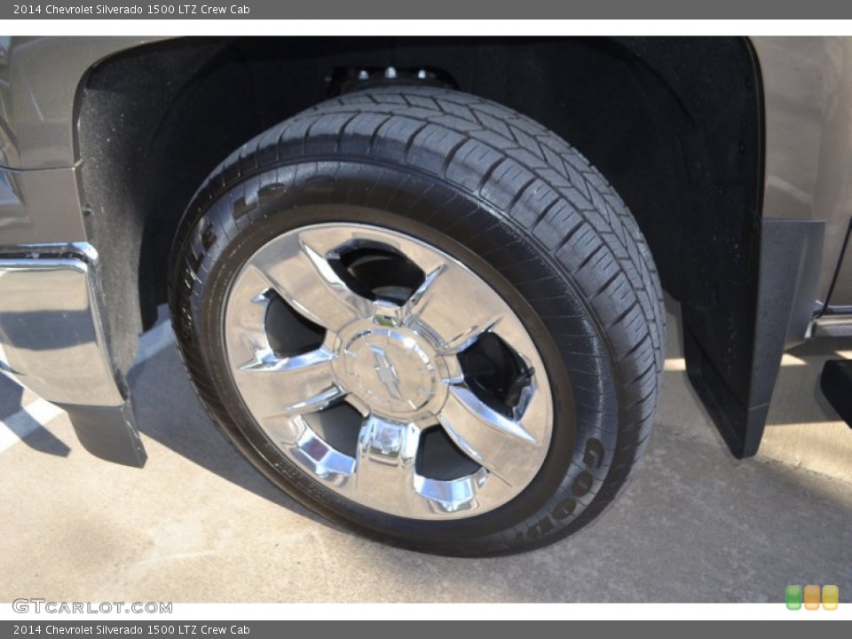 2014 Chevrolet Silverado 1500 LTZ Crew Cab Wheel and Tire Photo #90833572