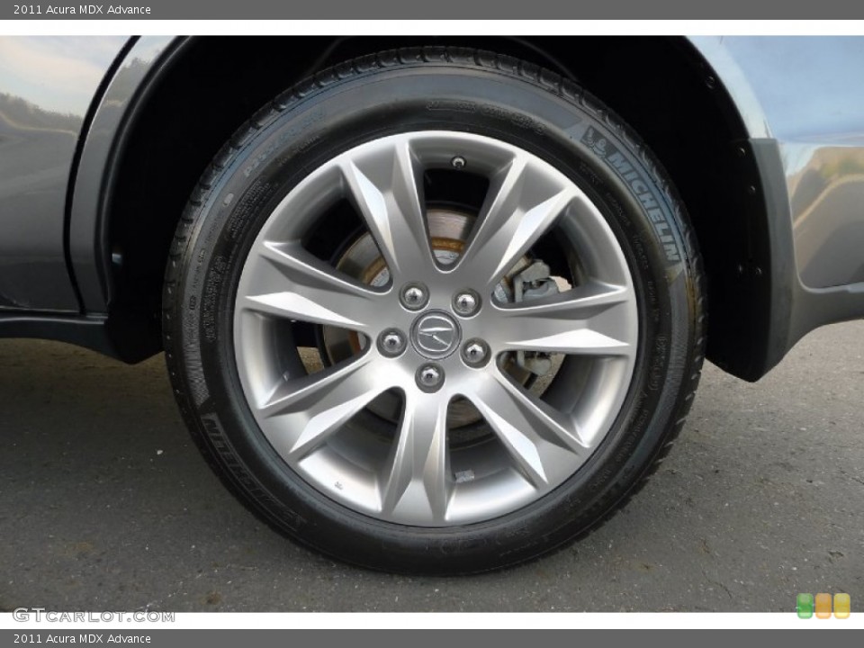 2011 Acura MDX Advance Wheel and Tire Photo #90833998