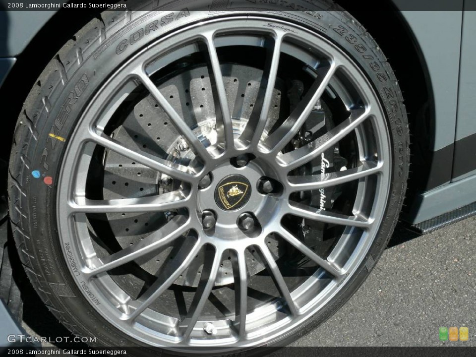 2008 Lamborghini Gallardo Superleggera Wheel and Tire Photo #908347