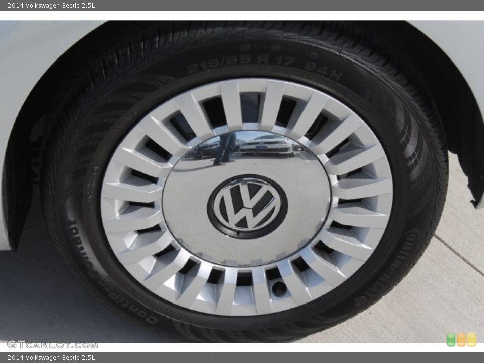2014 Volkswagen Beetle 2.5L Wheel and Tire Photo #90838618