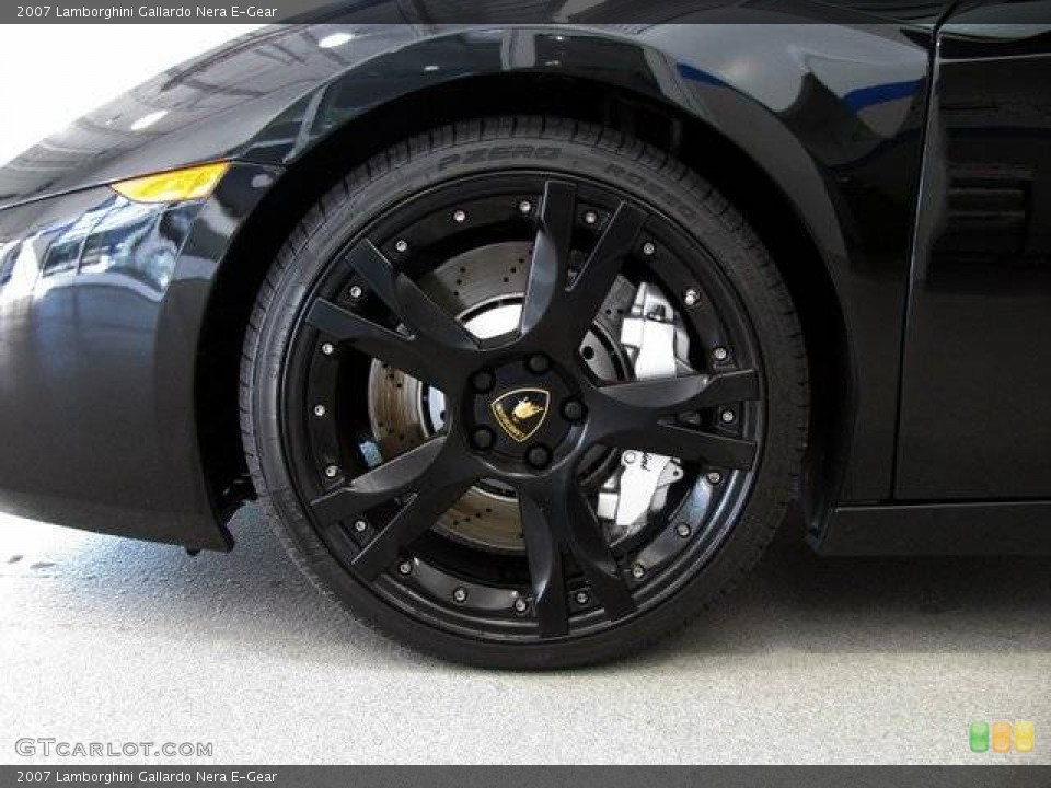 2007 Lamborghini Gallardo Nera E-Gear Wheel and Tire Photo #908443