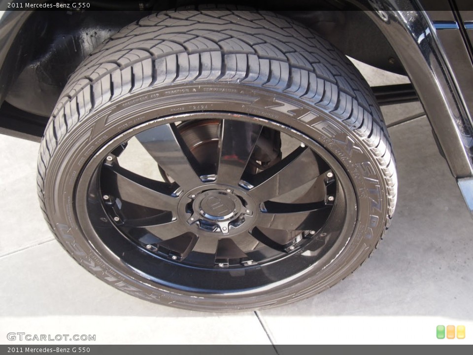 2011 Mercedes-Benz G Custom Wheel and Tire Photo #90845080