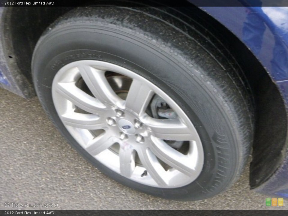 2012 Ford Flex Limited AWD Wheel and Tire Photo #90848431