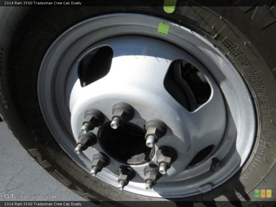 2014 Ram 3500 Tradesman Crew Cab Dually Wheel and Tire Photo #90854144