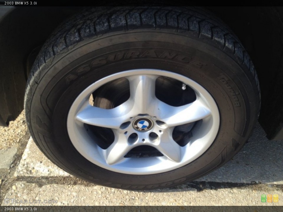 2003 BMW X5 3.0i Wheel and Tire Photo #90854204