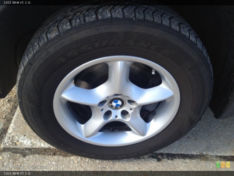 2003 BMW X5 3.0i Wheel and Tire Photo #90854255