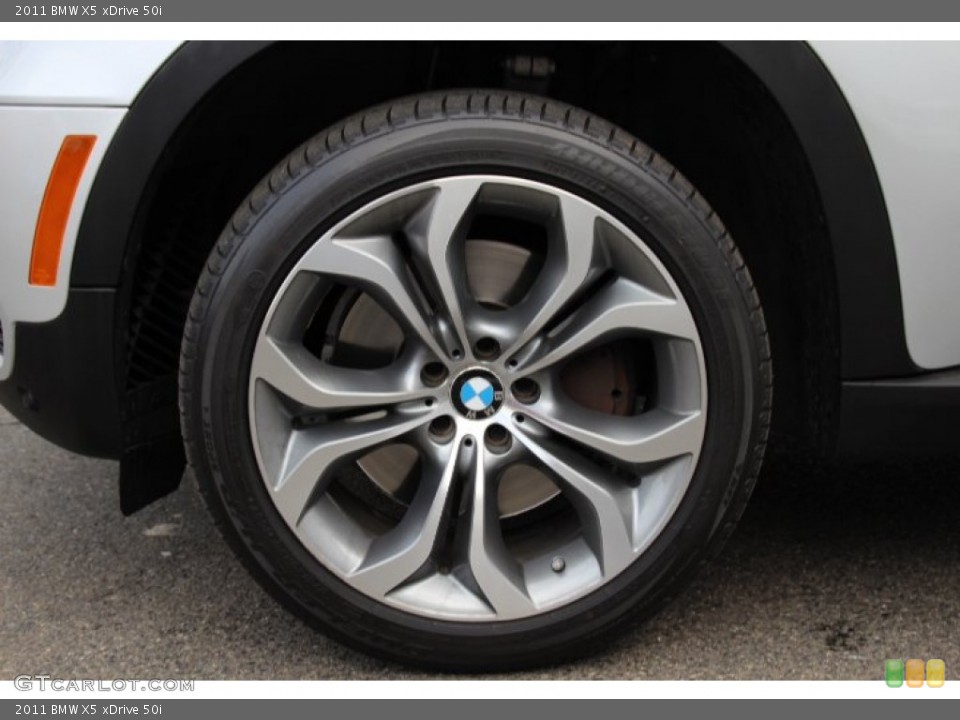 2011 BMW X5 xDrive 50i Wheel and Tire Photo #90862925