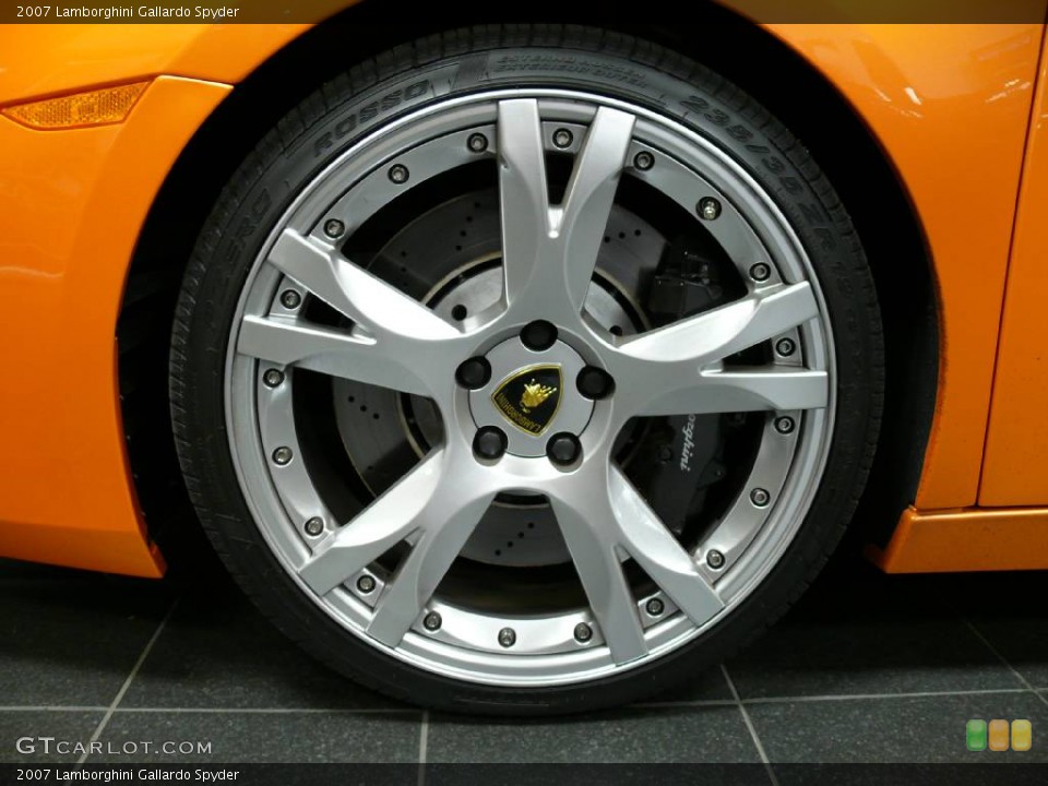 2007 Lamborghini Gallardo Spyder Wheel and Tire Photo #908784