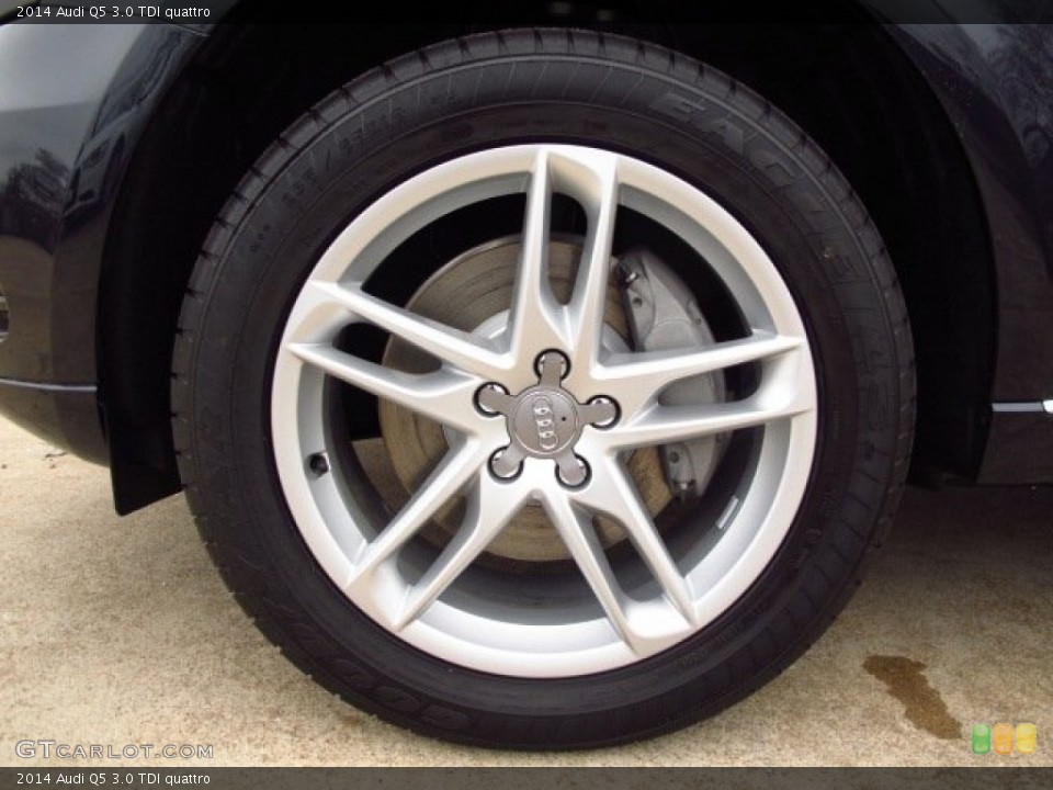 2014 Audi Q5 3.0 TDI quattro Wheel and Tire Photo #90879893