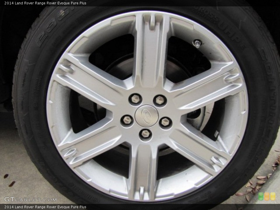 2014 Land Rover Range Rover Evoque Pure Plus Wheel and Tire Photo #90913838