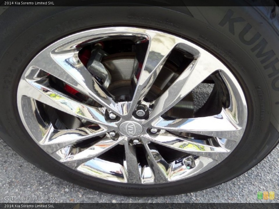 2014 Kia Sorento Limited SXL Wheel and Tire Photo #90928069