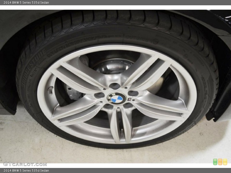 2014 BMW 5 Series 535d Sedan Wheel and Tire Photo #90930094