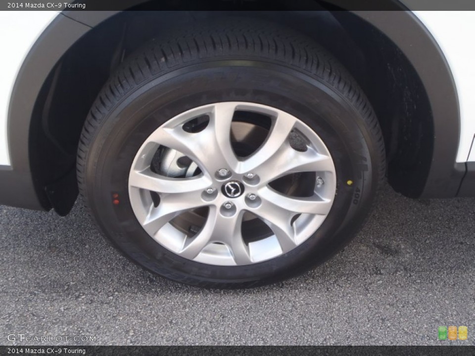 2014 Mazda CX-9 Touring Wheel and Tire Photo #90935981