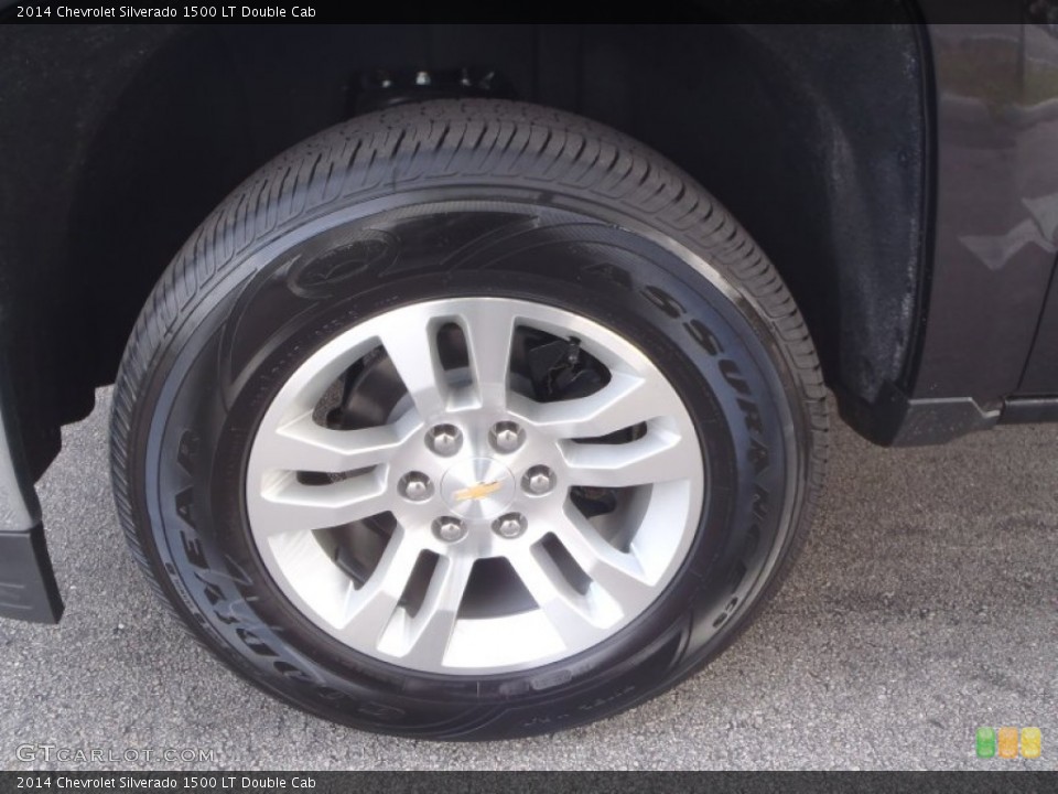 2014 Chevrolet Silverado 1500 LT Double Cab Wheel and Tire Photo #90938979