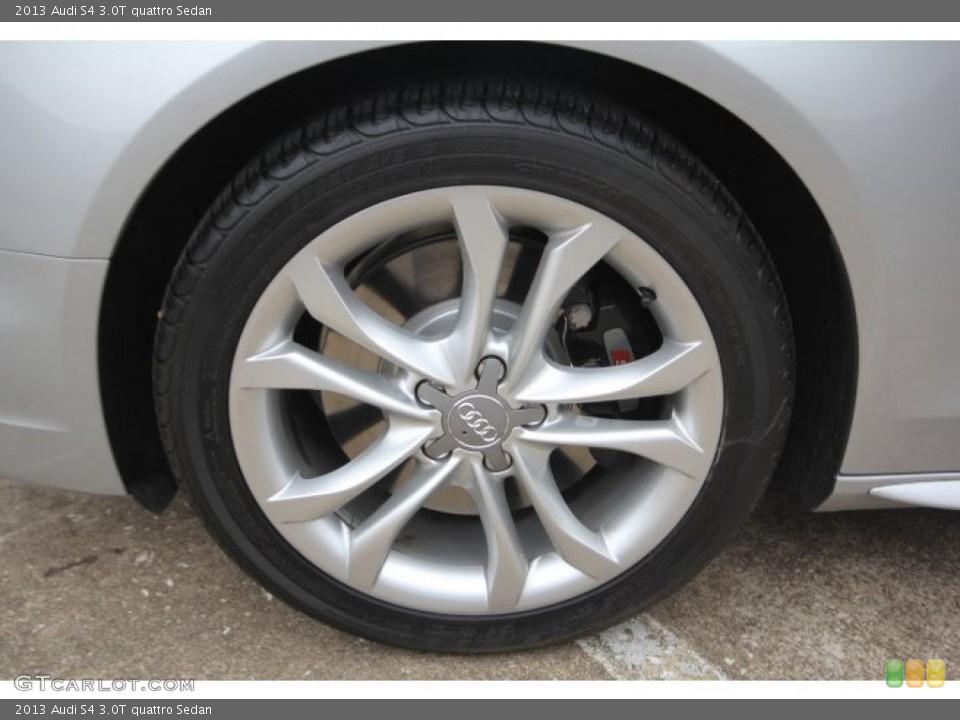 2013 Audi S4 3.0T quattro Sedan Wheel and Tire Photo #90940520