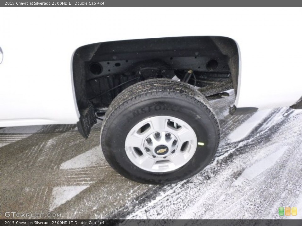 2015 Chevrolet Silverado 2500HD LT Double Cab 4x4 Wheel and Tire Photo #90945092