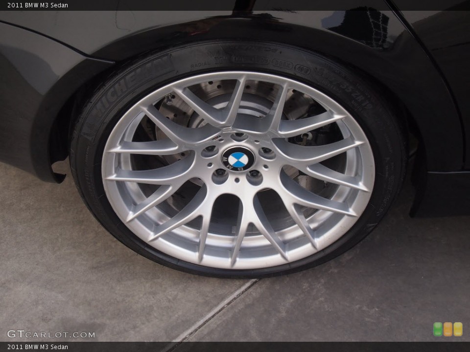 2011 BMW M3 Sedan Wheel and Tire Photo #90946440