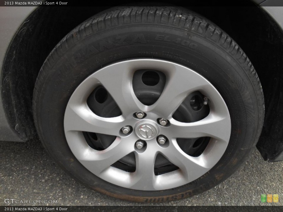 2013 Mazda MAZDA3 i Sport 4 Door Wheel and Tire Photo #90948992