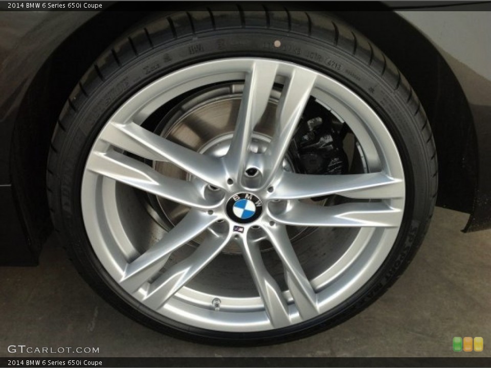 2014 BMW 6 Series 650i Coupe Wheel and Tire Photo #90949652